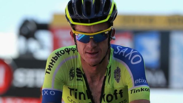 Stage winner: Australian Michael Rogers.