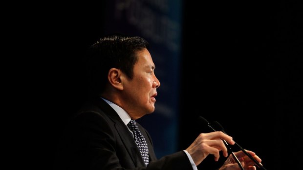 Optus CEO Allen Lew.