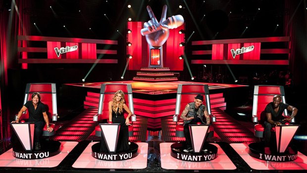 <i>The Voice</i> is a ratings hit for Channel Nine, pulling in more than two million viewers each night.