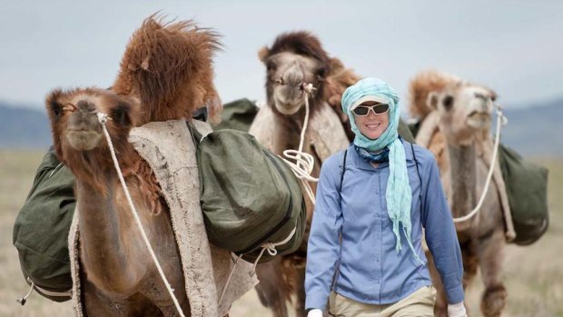Another picture from Lauren's Gobi Desert trip.