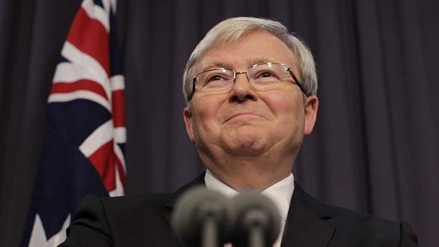 Kevin Rudd: The comeback.