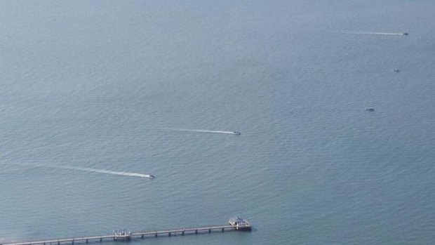 A search resumes for a jet skier missing off Redcliffe.
