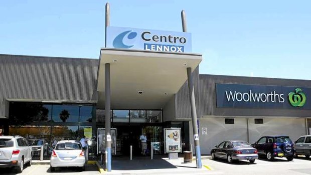 Centro shopping centre in Lennox, New South Wales. Centro recently renamed itself "Federation".