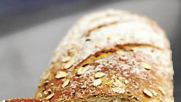 Chewy texture, lots of bits ... what to look for in a healthy bread.