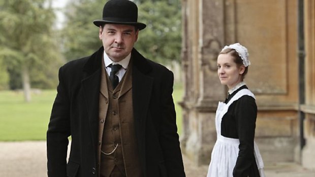 Valet in wait ... Brendan Coyle, <i>Downton Abbey's</i> Mr Bates, is ready to settle down.