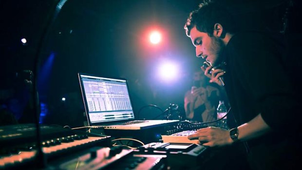 Melting pot: Nicolas Jaar is about to flood the Laneway Festival with his 'blue wave'.