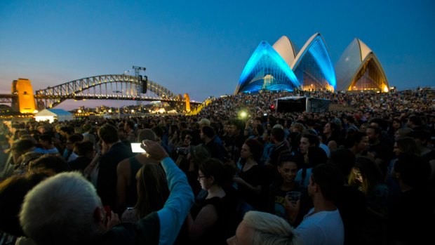 The National at the Sydney Opera House on February 7.