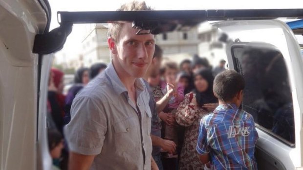 The militants continue to hold three hostages, including  Peter Kassig, an emergency medical technician from Indiana. They say they will kill him next.