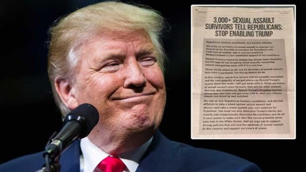'Stop enabling Trump': Pressure on Republicans to drop Presidential nominee.