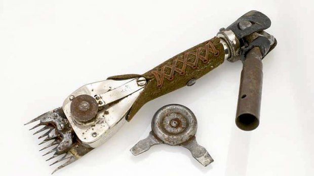 These clippers, presented to champion shearer Jacky Howe in 1893, sold for $46,360.