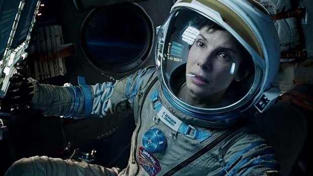 Star struck: <i>Gravity</i>, starring Sandra Bullock, is a chance for best picture.