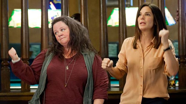 Arresting: Sandra Bullock and Melissa McCarthy take on the bad guys as undercover police officers.