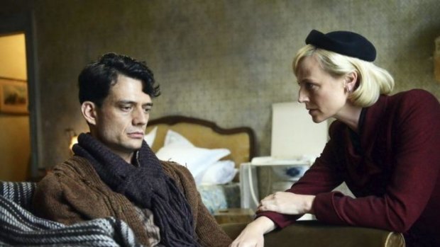 Surprise twist: Ben Winspear and Marta Dusseldorp in <i>A Place to Call Home</i>.