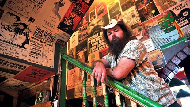 Joel Morrison, joint owner of The Old Bar, is keen to protect Melbourne's live music scene.