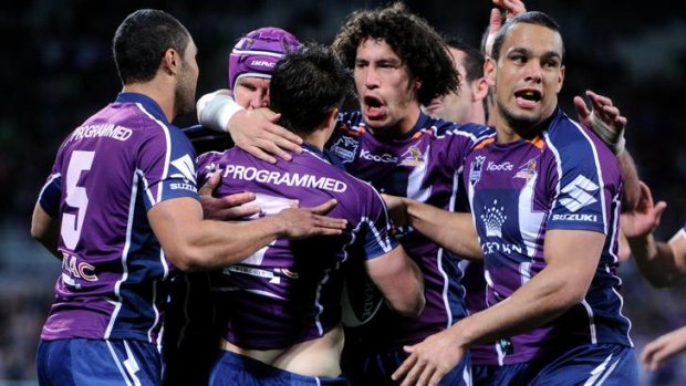 Melbourne Storm coach Craig Bellamy insists there is no place for any reference to the club's recent history.