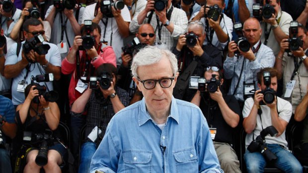Woody Allen at Cannes.