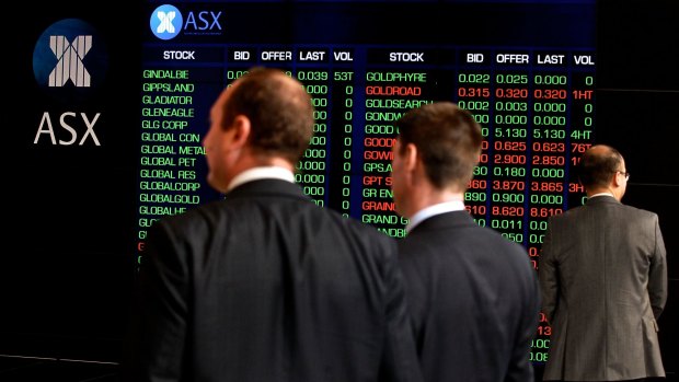 The Australian share market is on track to post its second day of loses and is below where it started the year. 