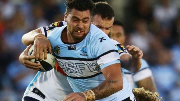 Going: Andrew Fifita has signed with the Bulldogs.