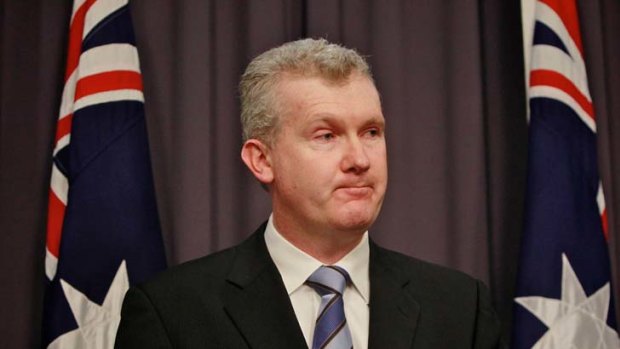 Environment minister Tony Burke.