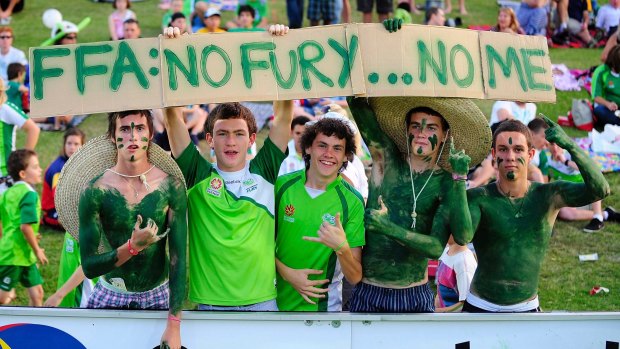 No Fury, no me: North Queensland Fury were left high and dry by the FFA when the club folded in 2011.