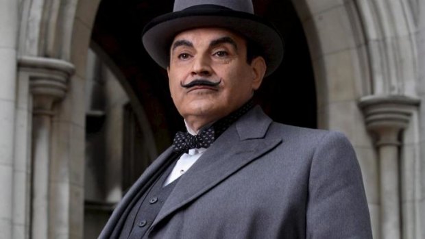 David Suchet as Poirot.