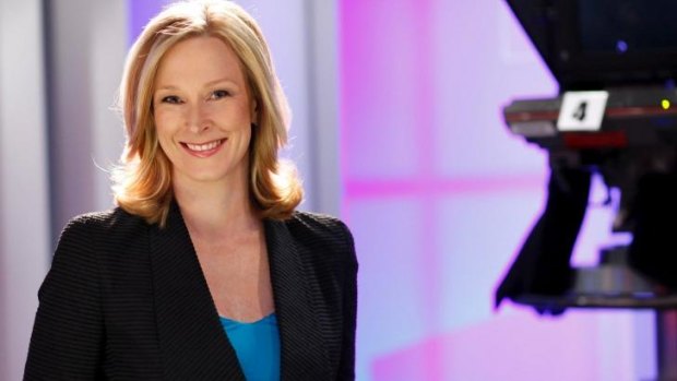 Back in the hot seat: Leigh Sales returns to the <i>7.30</i> chair tonight after a six-month maternity leave break.