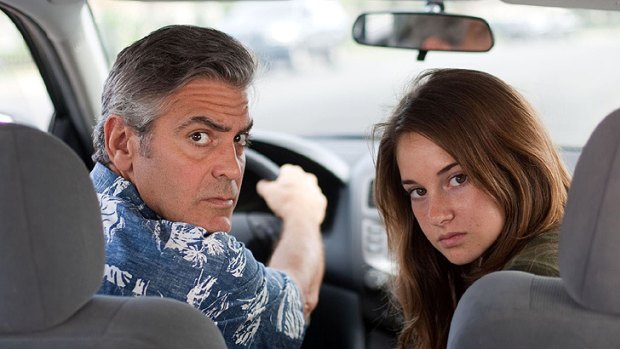George Clooney (left) earned an Oscar nomination for his performance as Hawaiian lawyer Matt King in <i>The Descendants</i>.