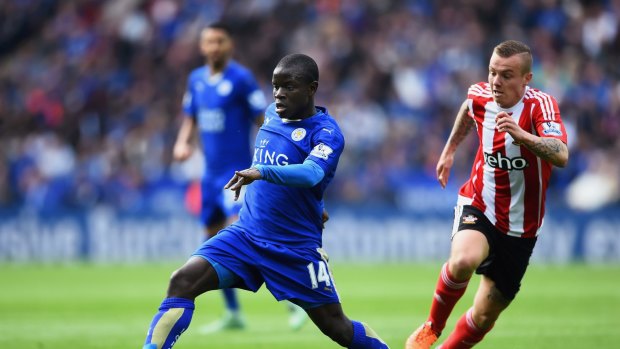 Leicester City's Ngolo Kante, a French national, would not have automatically qualified to play for the club under a Brexit. 