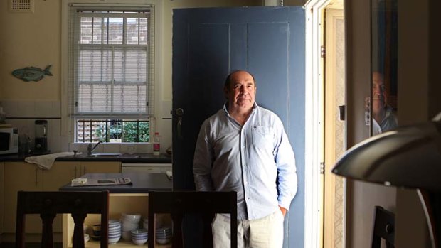 Central casting ... Roy Billing at his Coogee apartment.