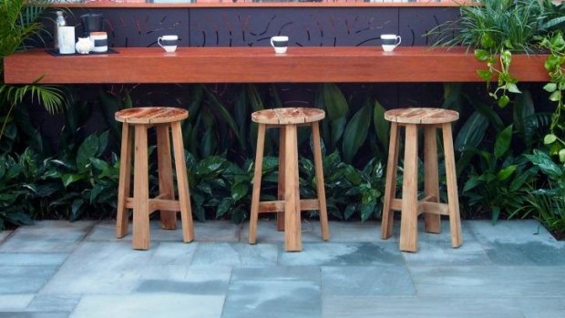 Best bar none: Balcony garden by Kim Earl from Candeo Design at the Australian Garden Show Sydney.