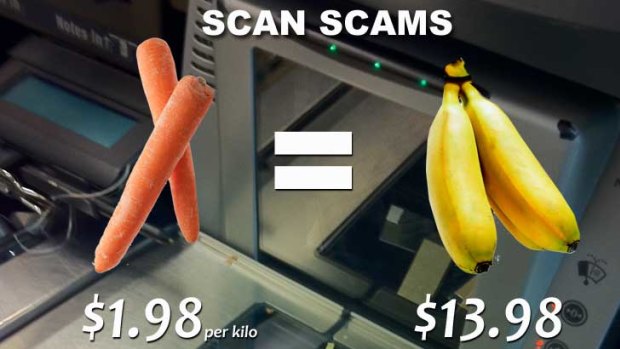 Bad apples ... scanning carrots as bananas and saving $12 a kilogram.