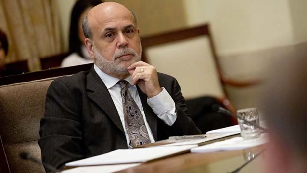 Holding firm: US Fed chairman Ben Bernanke.