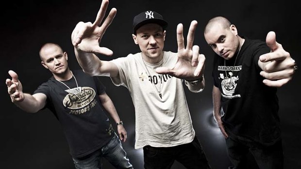 Hilltop Hoods ... most popular artists downloaded in Australia.