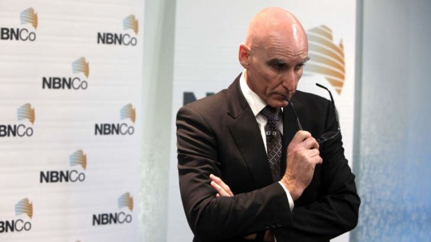 NBN Co chief executive Mike Quigley is calling it quits. The time is now right for a change, he says.