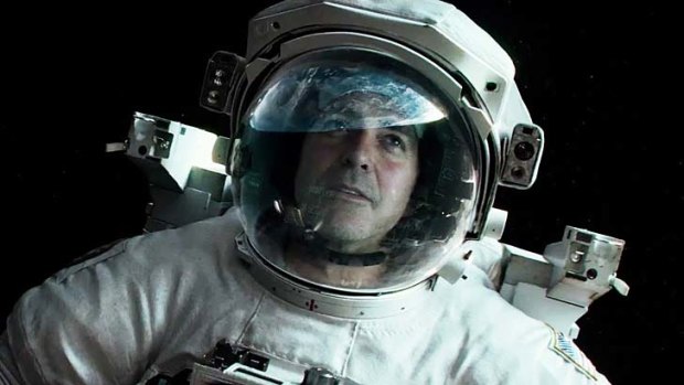George Clooney in <i>Gravity</i>.