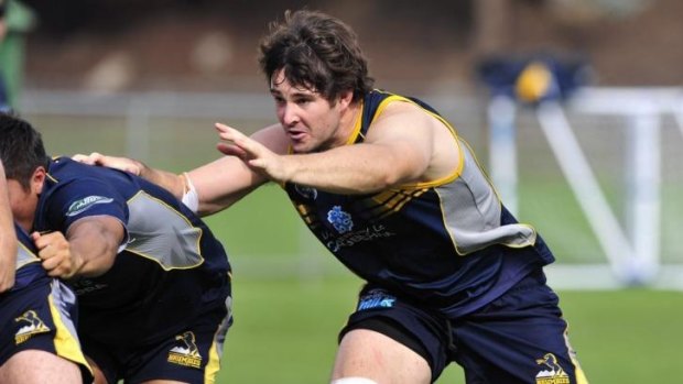 ACT Brumbies lock Sam Carter pushing for a return from injury.