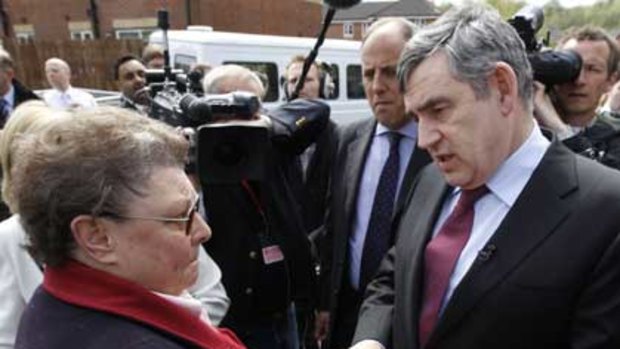 Gillian Duffy, Gordon Brown and that microphone.