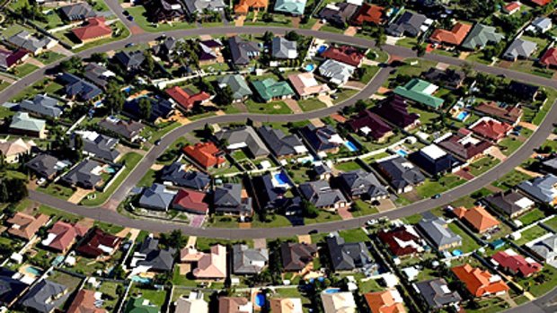 House prices fall for the first time in nearly three years.