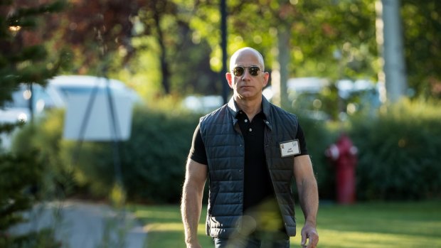 Jeff Bezos has an army full of bond investors ready to back Amazon's conquest of the global supermarket industry.