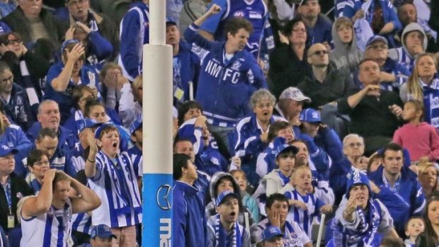 Unhappy: North Melbourne members were unable to buy tickets.