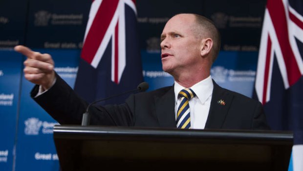 Queensland Premier Campbell Newman.