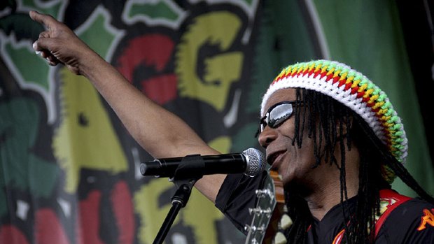 The Original Wailers perform at Reggae for Recovery in aid of the Queensland flood disaster at the Riverstage in January.