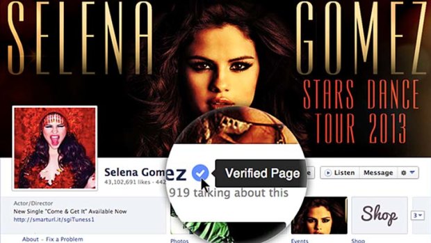 Verified: Selena Gomez.