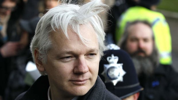 Cans of worms: Julian Assange.