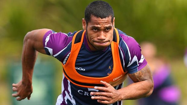 Fast recovery: Sisa Waqa has returned to the Storm squad.