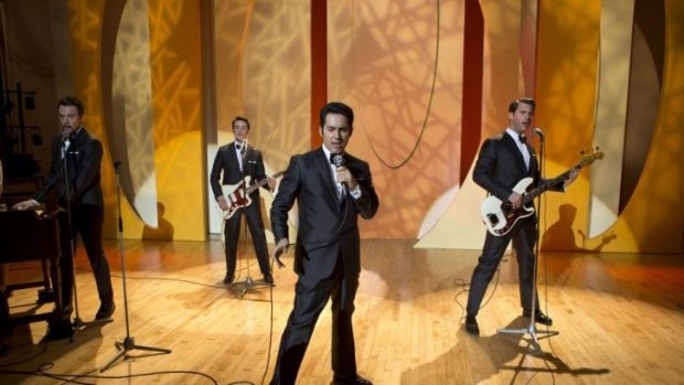 On stage: Still from the film Jersey Boys.