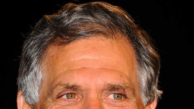 Hitting out ... CBS chief executive Leslie Moonves.