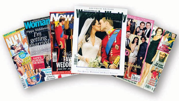 Putting a price on fame ... the gossip mags.