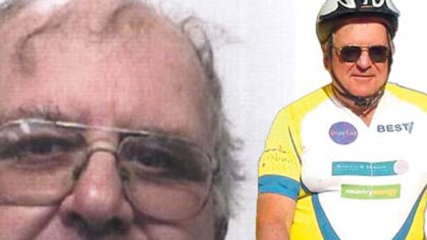 Adrian Trevett ... went missing on a cycling trip.