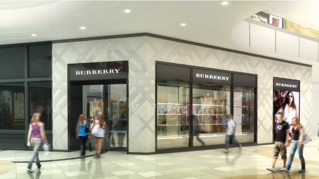 Burberry's Brisbane store will front Edward Street.